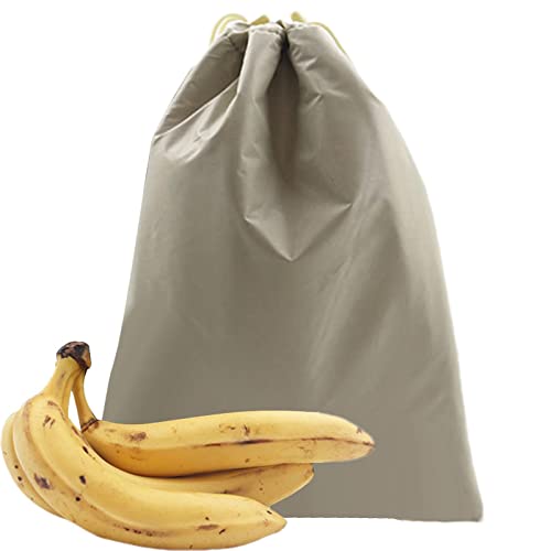 SANTASAN Bolsa Porta plátanos - Conservador de plátanos de película de Aluminio Lavable | Abrazadores de Alimentos livianos, recipientes de Alimentos para el hogar para Chefs o Amantes de Las Bananas