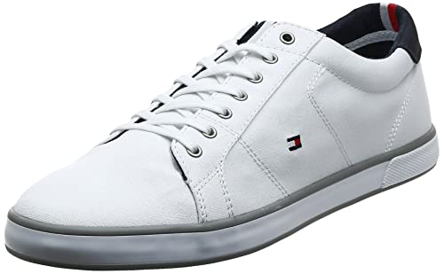 Tommy Hilfiger Sneaker Hombre H2285Arlow 1D, Blanco (White), 43