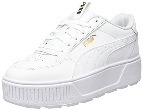 PUMA Karmen Rebelle, Zapatillas de tenis Mujer, Multicolor (Puma White Puma White), 38 EU