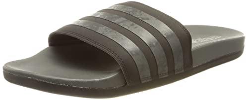 adidas Adilette Comfort, Zapatos de Playa y Piscina Mujer, Core Black Grey Six Core Black, 39 EU