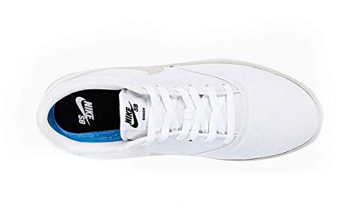 Nike SB Check Solar Cnvs, Zapatillas de Deporte Unisex Adulto, Multicolor (White/Vast Grey/White 101), 48.5 EU