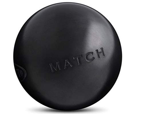 Obut Match Bolas de petanca negras (0), 73 mm, Negro , 680g