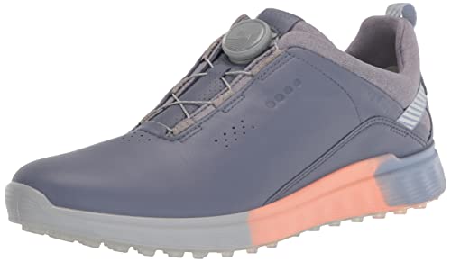 ECCO S-Three Boa Gore-tex - Zapato de golf híbrido impermeable para mujer, Misty/Eventide, 39 EU