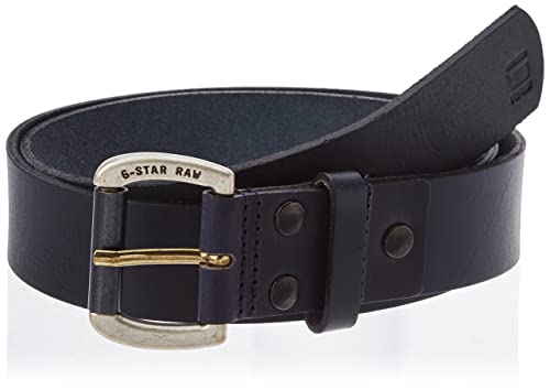 G-Star RAW Dast Belt, Accesorios para Hombre, Multicolor (mazarine blue/black metal D20177-3127-3863), 110