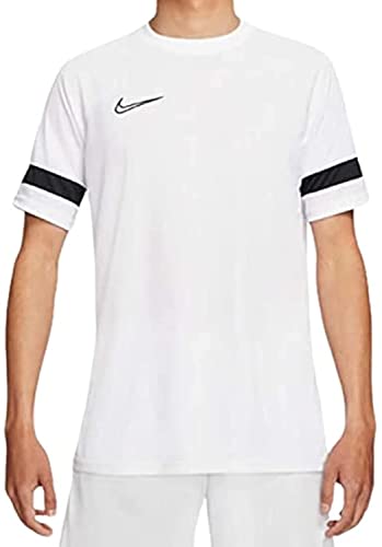 NIKE Nk Df Acd21 Top, Camiseta Hombre, Blanco (White), M