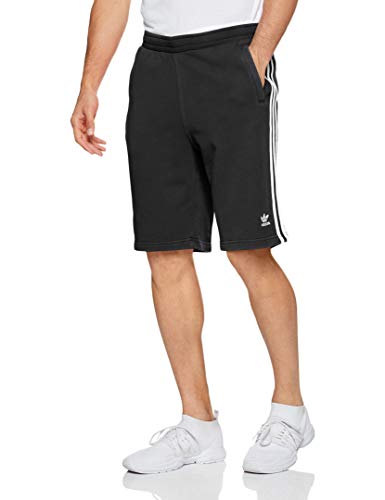adidas Originals 3-Stripe Sht H Pantalones Cortos de Deporte, Hombre, Negro (Black), S