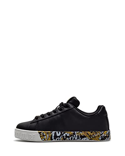 Zapatos Mujeres Sneakers VERSACE JEANS COUTURE 73VA3SKL ZP013 899 Negros