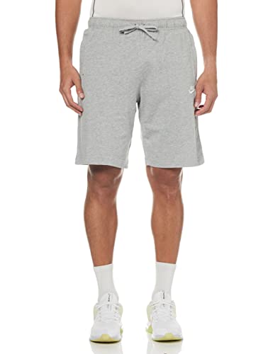 Nike Club Short Jsy - Pantalones Cortos, Hombre, Gris (Dk Grey Heather/White), XL