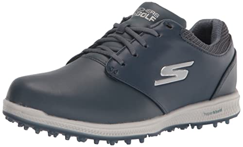 Skechers Elite 4 Hyper Burst-Zapatillas de Golf Impermeables sin Espinas, Zapatos Mujer, Gris, 38.5 EU
