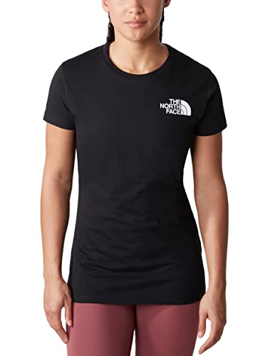 THE NORTH FACE - Camiseta para Mujer Half Dome - Manga Corta - TNF Black, L