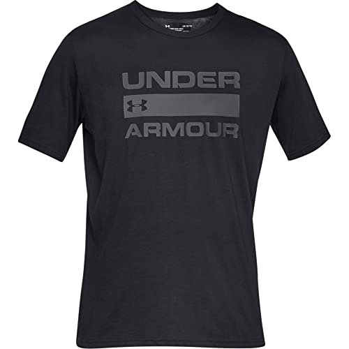 Under Armour UA Team Issue Wordmark Camiseta, Hombre, Negro, XL