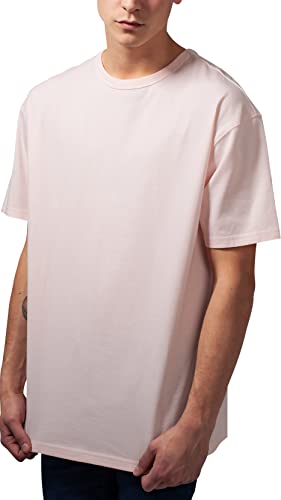 Urban Classics Oversized tee Camiseta, Rosa, S para Hombre