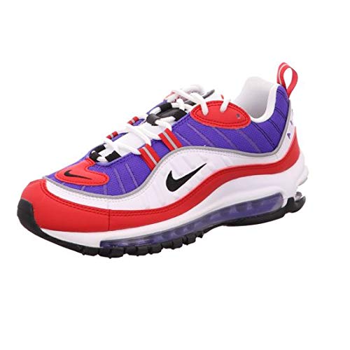 Nike W Air MAX 98, Zapatillas de Running Mujer, Rojo (Psychic Purple/Black/Univ Red/White 501), 36 EU