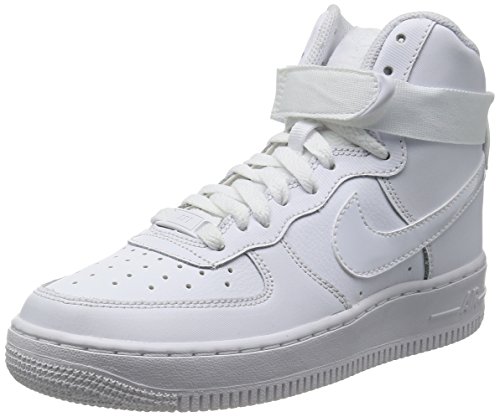 Zapatillas Nike – Air Force 1 High (gs) Blanco/Blanco 38,5