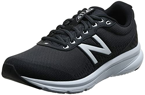 New Balance 411 V2, Zapatillas de Running Hombre, Negro, 43 EU