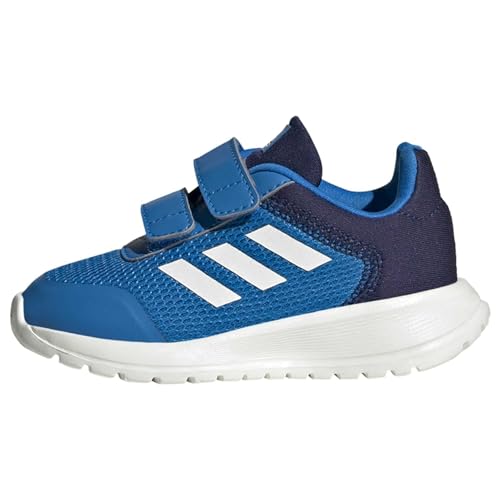 adidas - Tensaur Run Shoes, Zapatillas, Unisex bebé, Blue Rush Core White Dark Blue, 23 EU