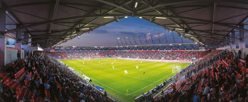 Póster panorámico del estadio Ingolstadt de 120 x 50 cm – FineArtPrint de alta calidad