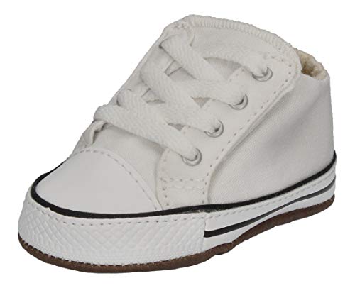 Converse Chuck Taylor All Star Cribster Canvas Color, Sneaker Unisex niños, White/Natural Ivory/White, 19 EU