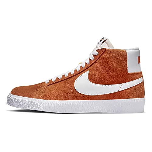 Nike SB Zoom Blazer Mid Zapatos, Naranja, blanco, seguridad, naranja, blanco, 45.5 EU