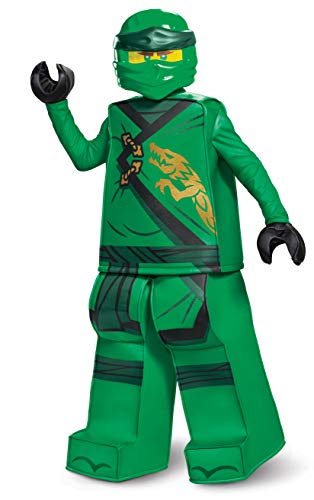 Disguise Disfraz Ninjago Verde Niño Prestige, Disfraz Superhéroe Niño Disponible en Talla M