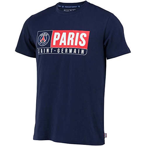 Paris Saint-Germain: camiseta PSG, colección oficial del club de fútbol PARIS SAINT-GERMAIN, infantil, Niño, azul, 14 años
