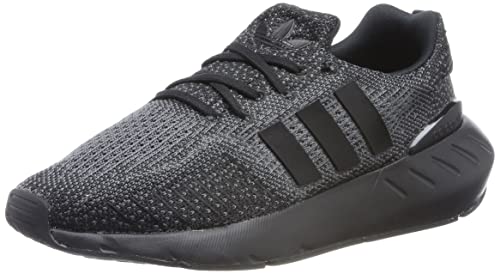 adidas Swift Run 22, Sneaker Hombre, Core Black/Core Black/Grey, 40 EU