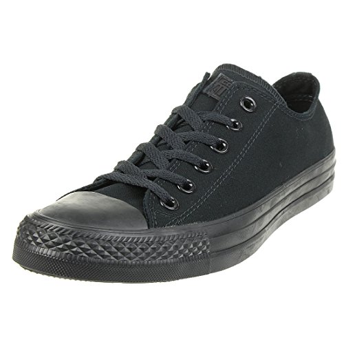 Converse Chuck Taylor All Star Low Black Canvas Trainers-UK 5
