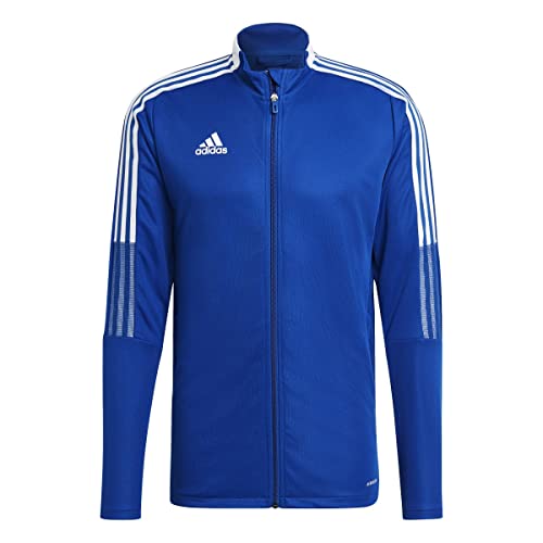 adidas TIRO21 TK JKT Jacket, Mens, Team Royal Blue, XL