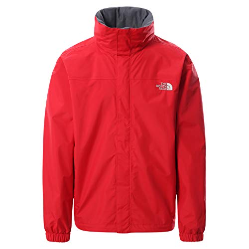 The North Face M Resolve Jacket - Chaqueta para hombre, color rojo, talla S