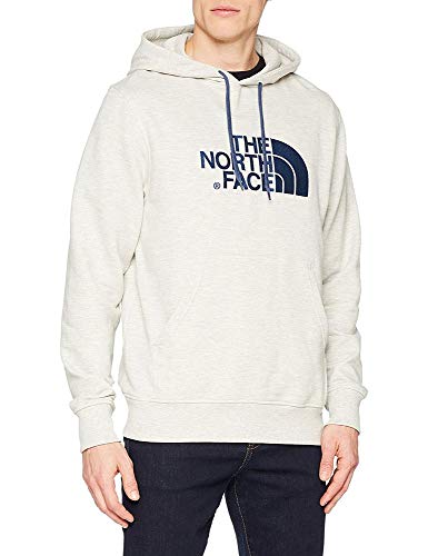 North Face A0TE Sudadera, Hombre, Gris (TNF Oatmeal Heather), XS