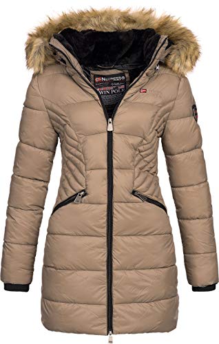 Geographical Norway Abby - Chaqueta Acolchada para Mujer (Topo, XL)