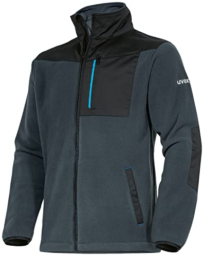 Uvex tune-up chaqueta polar- chaqueta de trabajo para hombres - azul - M