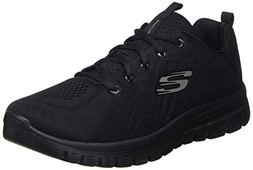 SKECHERS 12615 Graceful - Get Connected - Sintético para: Mujer Color: Negro Talla: 40