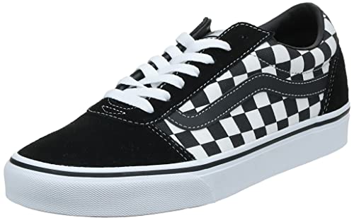 Vans Ward, Sneaker Hombre, Checkered Black True White, 42 EU