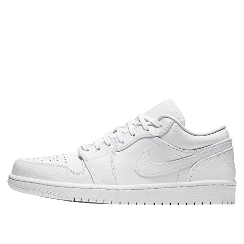 Nike Air Jordan 1 Low, Zapatillas de bsquetbol Hombre, Blanco, 40.5 EU