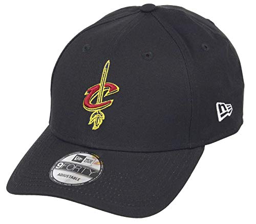 New Era Cleveland Cavaliers 9forty Adjustable Snapback Cap NBA Essential Black - One-Size