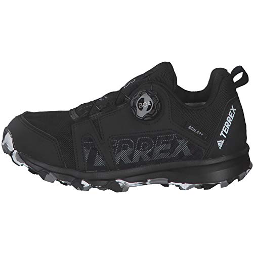 adidas Terrex Agravic Boa R.Rdy, Trail Running Shoe, Core Black/Cloud White/Grey, 36 EU