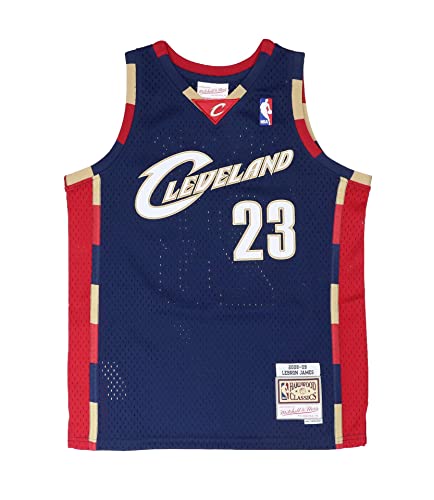 Mitchell & Ness Lebron James #23 Cleveland Cavaliers NBA Kids Swingman Alternate Jersey