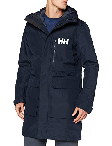 Helly Hansen Rigging Coat Abrigo, Hombre, Navy, XL
