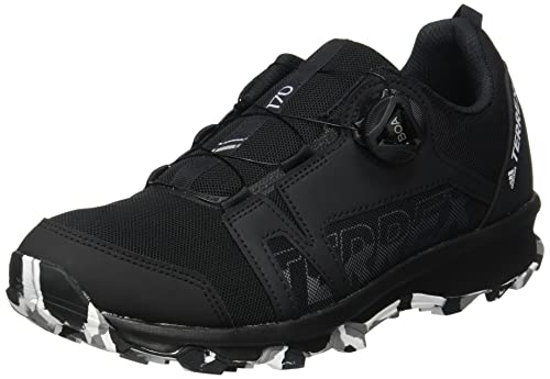 adidas Terrex Agravic Boa, Trail Running Shoe, Core Black/Cloud White/Grey, 38 EU