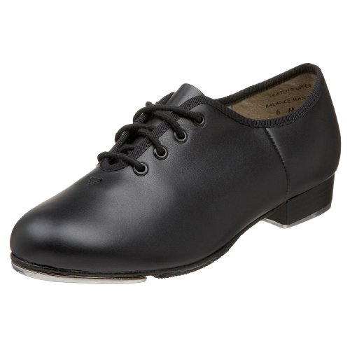 Capezio Cg55 Capezio Xreme Step Schuhe, Zapatos de Claqué de Cuero, Unisex, Negro (Schwarz Bom), 37.5 EU (4.5 UK, 6.5 US)