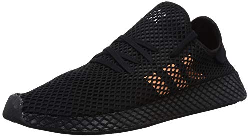 adidas Deerupt Runner, Zapatillas de Gimnasia para Hombre, 47 1/3 EU, Negro (Core Black/Easy Orange/Ftwr White)