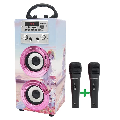 DYNASONIC (3º Generación Karaoke con microfono, Regalos Originales para niños niña, Juguetes niña (Modelo 17)
