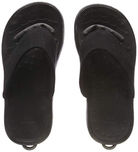 SoftScience Skiff Flip Flop Canvas UC0028TBK Zapatos, Mujer, True Black, Size US 3-5/Size 35-36
