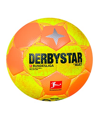 Derbystar 102011 Bundesliga Brillant APS High Visible v21 - Balón de Juego, Multicolor 5