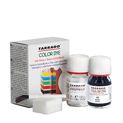 Tarrago | Self Shine Color Dye 25 ml | Tintura Autobrillante para Zapatos y Accesorios | Betun Cubre Rozaduras y Desgastes del Calzado | Tinte Universal