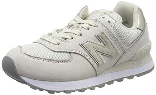 New Balance 574v2, Zapatillas de Deporte Mujer, Blanco Off White Off White, 36 EU