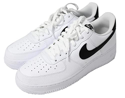 Nike Air Force 1 '07 - Zapatillas deportivas para hombre, blanco y negro, 39 EU