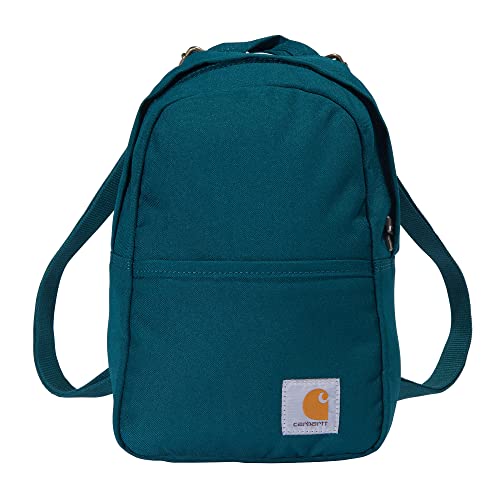 Carhartt Mini Backpack, Everyday Essentials Daypack for Men and Women, Tidal, One Size
