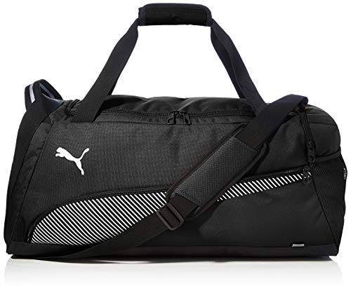 PUMA Fundamentals Sports Bag M Bolsa Deporte, Unisex Adulto, Black, OSFA